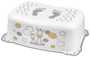 MALTEX Stupienok protišmykový Zebra - White/Grey
