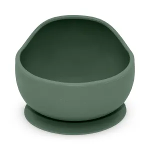 PETITE&MARS Miska silikónová s prísavkou Take&Match Misty Green 6m+