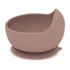 PETITE&MARS Miska silikónová s prísavkou Take&Match Velvet Latte 6m+