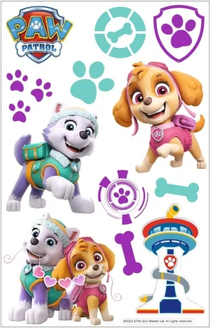 Nickelodeon Nástenná dekorácia Paw Patrol - Skye, Everest