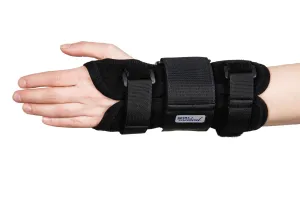 MEYRA MEDICAL MANU MEDICAL Stabilizačná ortéza ruky bez palca, čierna, ľavá, veľ. 3
