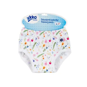 XKKO Tréningové nohavičky Organic - Summer Meadow, veľkosť S
