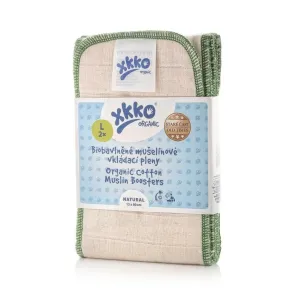 XKKO Organic Old Times - Natural, Vkladacie plienky, veľkosť L (2ks)