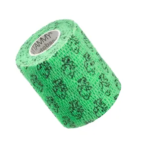 VITAMMY Autoband Samolepiaca bandáž s potlačou mačky, zelená, 7,5cmx450cm