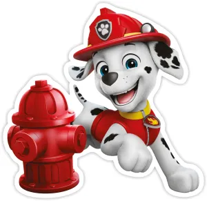 Nickelodeon Nástenná dekorácia Paw Patrol - Marshall v akcii
