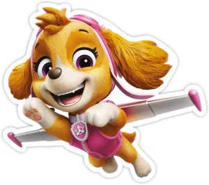 Nickelodeon Nástenná dekorácia Paw Patrol - Skye v akcii