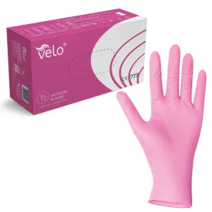 VELO M Vinylové rukavice bezpudrové diagnostické, univerzálne, 100 ks.