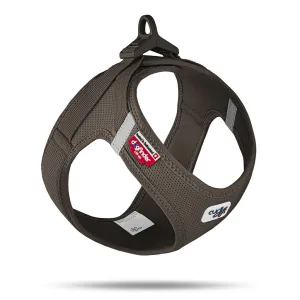 CURLI Postroj pre psov so sponou Air-Mesh Brown, XL, 12-18 kg 