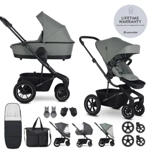 EASYWALKER Kočík kombinovaný Harvey⁵ Agave Green XXL AIR