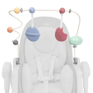 CHICCO Hrazdička Rainbow na jedálenskú stoličku Polly Armonia