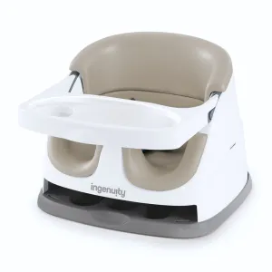 INGENUITY Jedálenská stolička na stoličku 2v1 Baby Base Cashmere 6m+ do 15 kg