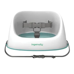 INGENUITY Jedálenská stolička na stoličku Simplicity Seat™ Teal 6m+, do 15kg