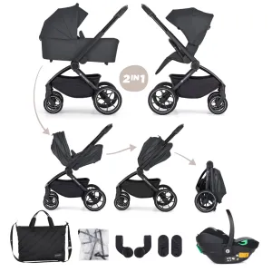 PETITE&MARS Kočík kombinovaný SCOUT 3v1 Anthracite Moon s Core Pro i-Size