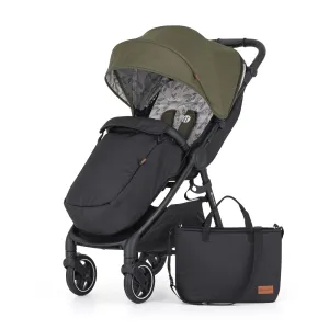PETITE&MARS Kočík športový Royal3 Black Mature Olive