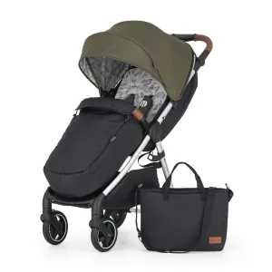 PETITE&MARS Kočík športový Royal3 Silver Mature Olive
