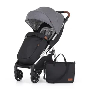 PETITE&MARS Kočík športový Royal3 Silver Ultimate Grey