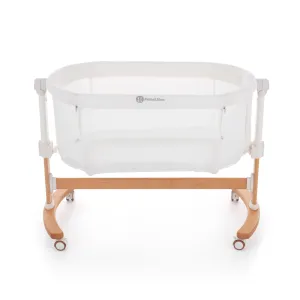 PETITE&MARS Postieľka detská polohovateľná s funkciou kolísky Glory 2v1 Ivory Cream