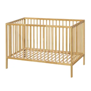 PETITE&MARS Postieľka drevená Nela Beech Wood 120x60 cm 