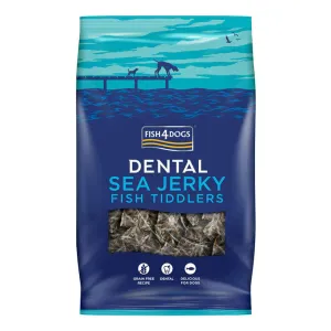 FISH4DOGS Maškrty pre psov DENTAL SEA morská ryba - rybičky 575 g
