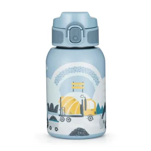 PETITE&MARS Fľaša nerezová termo so slamkou 350 ml Work Zone 12m+