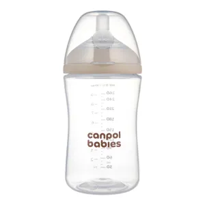 CANPOL BABIES Fľaša antikoliková Natural shape 260ml