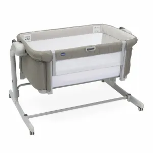 CHICCO Postieľka Next2Me Magic Evo - Desert Taupe