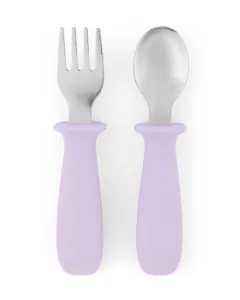 SKIP HOP Lyžička a vidlička Besties Squad Purple, 12m+