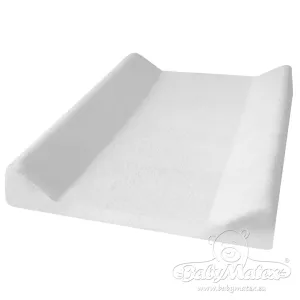 BABYMATEX Poťah na prebaľovaciu podložku Premium froté 50x70/80 biely