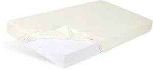 BABYMATEX Plachta nepromokavá napínacia Bamboo 60x120cm béžová