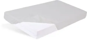 BABYMATEX Plachta nepromokavá napínacia Bamboo 60x120cm svetlo šedá