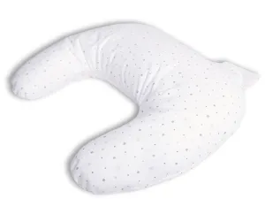 BABYMATEX Vankúš na dojčenie polohovací miniRelax Jersey 150cm Hviezdičky