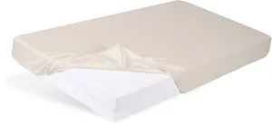 BABYMATEX Plachta napínacia Jersey 60x120cm svetlo béžová