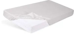 BABYMATEX Plachta napínacia Jersey 60x120cm svetlo šedá