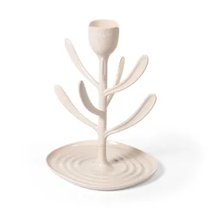 BABYONO Odkvapkávač univerzálny na fľaše a príslušenstvo Tulip Beige