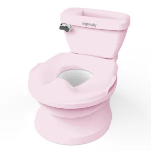 INGENUITY Nočník/toaleta detská so zvukom My Size™ ružová