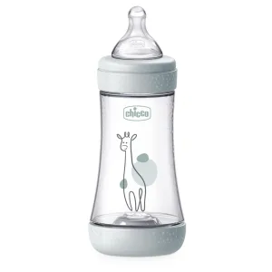 CHICCO Fľaša dojčenská antikoliková Perfect5 240 ml neutral stredný prietok 2m+