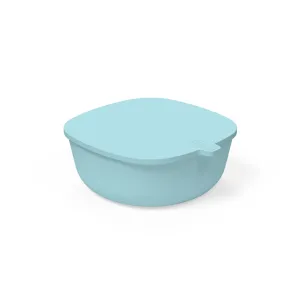CHICCO Miska s vekom stohovateľná blue 6m+