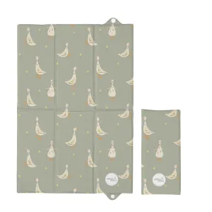 CEBA BABY Podložka prebaľovacia cestovná (60x40) Basic Little Ducks