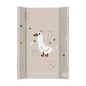 CEBA BABY Podložka prebaľovacia 2-hranná s pevnou doskou (50x70) Basic Star Duck