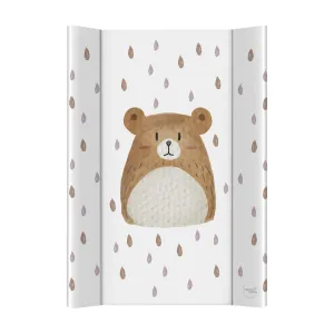 CEBA BABY Podložka prebaľovacia 2-hranná s pevnou doskou (50x70) Bear Buddy
