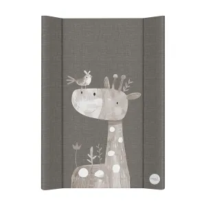 CEBA BABY Podložka prebaľovacia 2-hranná s pevnou doskou (50x70) Ultra Light Friendly Giraffe