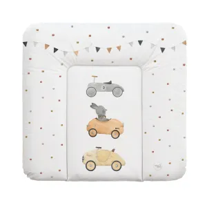 CEBA BABY Podložka prebaľovacia mäkká stredná (75x72) Basic Bunny Driver