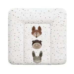 CEBA BABY Podložka prebaľovacia mäkká stredná (75x72) Basic Cute Animals