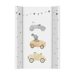 CEBA BABY Podložka prebaľovacia 2-hranná mäkká (50x70) Basic Bunny Driver