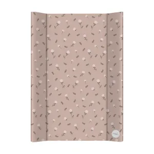CEBA BABY Podložka prebaľovacia 2-hranná s pevnou doskou (50x70) Basic Petite Blossoms