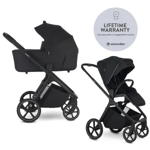 EASYWALKER Kočík kombinovaný Zoey Go Pure Black