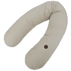 EKO Vankúš na dojčenie bavlnený Velvet Light Beige 180cm