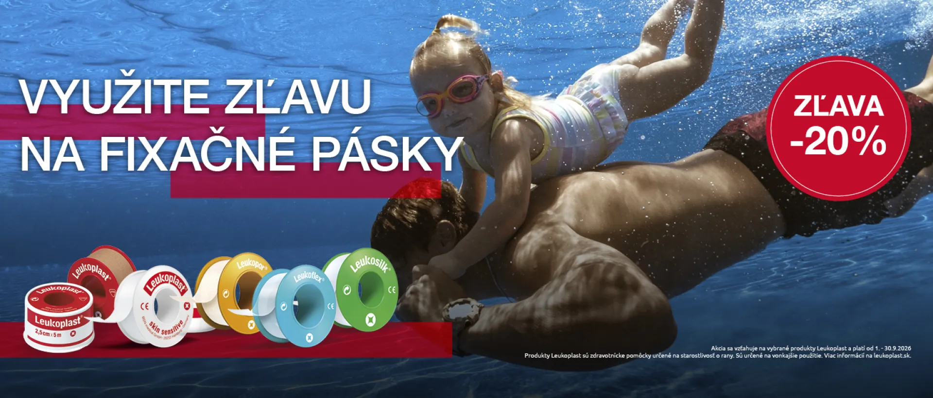 LEUKOPLAST ZĽAVA 20 %