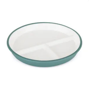 PETITE&MARS Tanier keramický so silikonovým obalom Misty Green