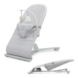 KINDERKRAFT Lehátko pohupujúce Mimi Light grey, do 9 kg